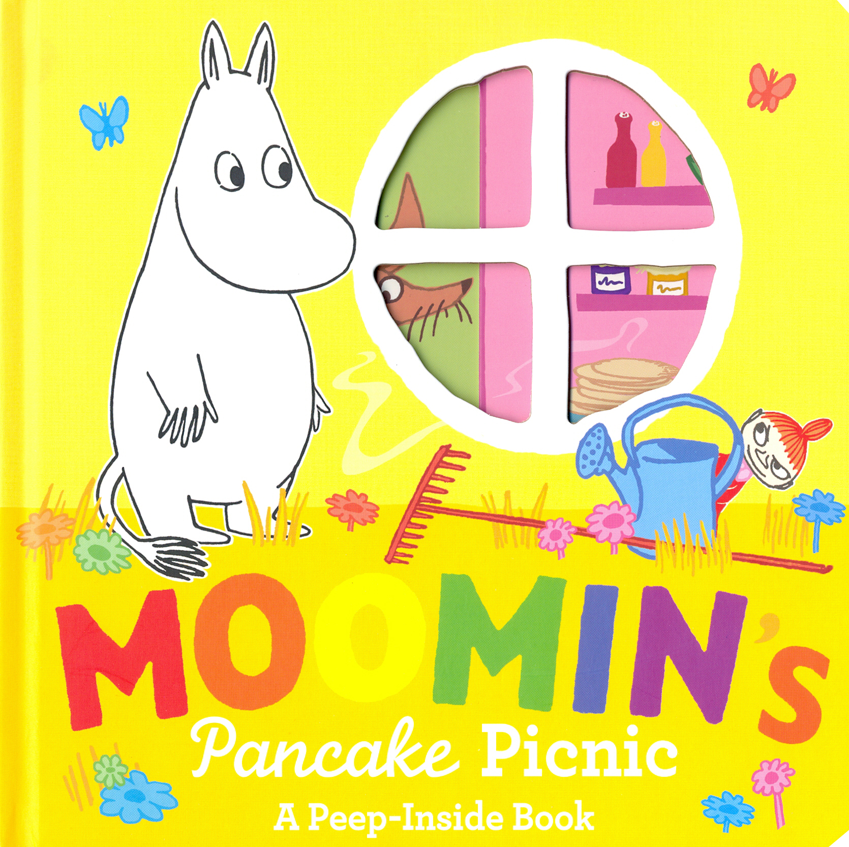 

Moomins Pancake Picnic Peep-Inside Board book