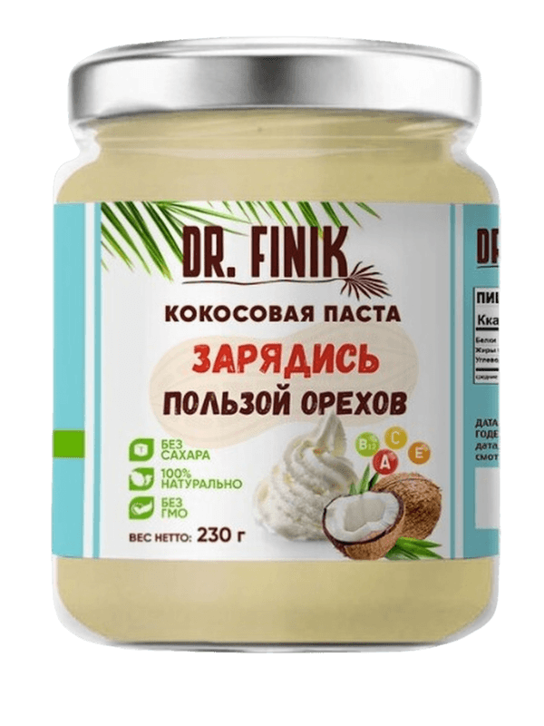 Паста Dr.Finik кокосовая 230 г