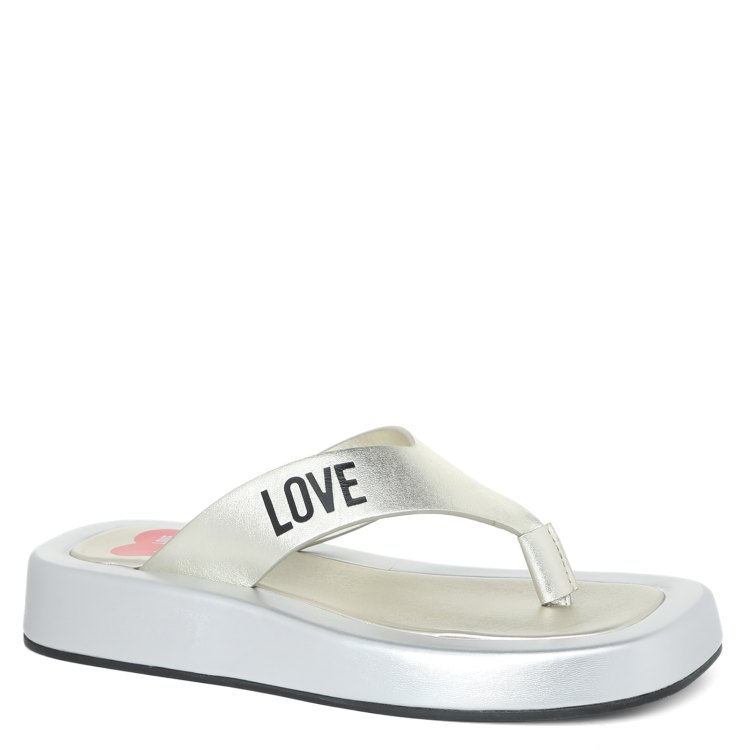 

Вьетнамки женские Love Moschino JA28293G золотистые 40 EU, JA28293G