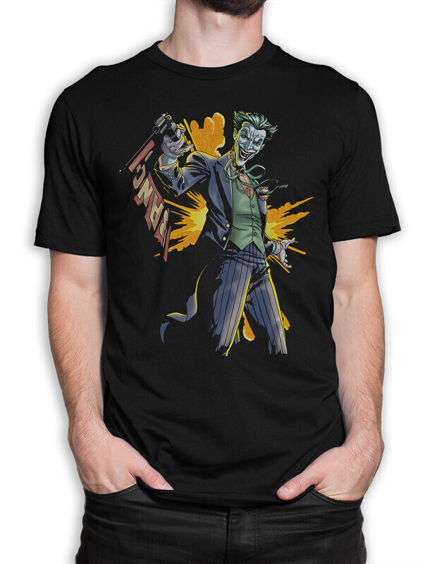 

Футболка мужская Dream Shirts Джокер 10010492 черная XL, Джокер 10010492