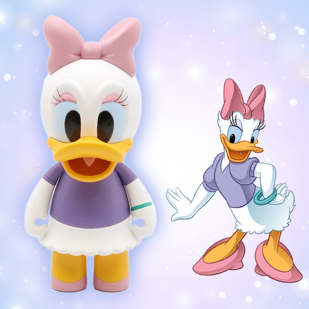Фигурка Disney Daisy Duck Дэйзи Дак HEROCROSS серия Друзья Микки, 15 см, 1 шт