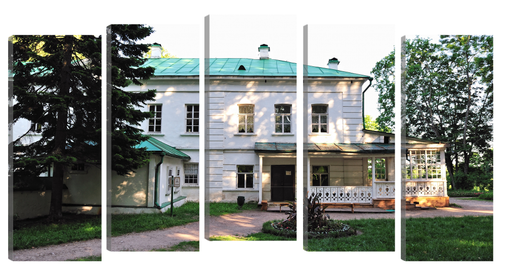 

Модульная картина Архитектура. Музей-усадьба Ясная Поляна. PR-1209 133x76см