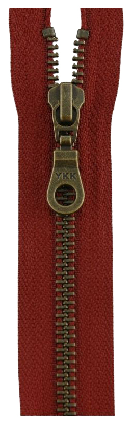 

Застежка-молния YKK 0503311/65, 527 красное вино тип 5 (5,75мм), разъемная, 65см, Красный