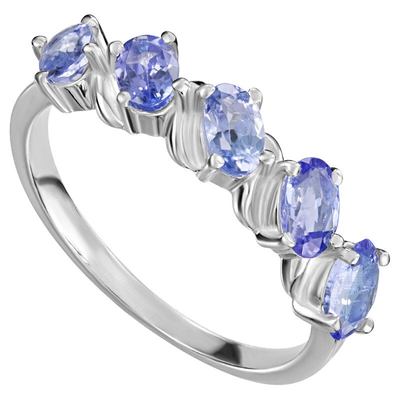 

Кольцо из серебра с танзанитом р., LAZURIT-ONLINE 809601, 809601