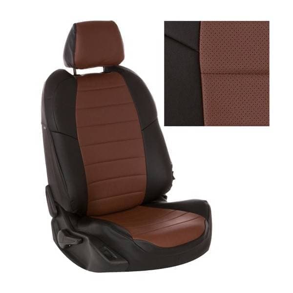 

Авточехлы Автопилот для Chevrolet Orlando 5 мест (2011-2015 Экокожа черный темно-коричнев