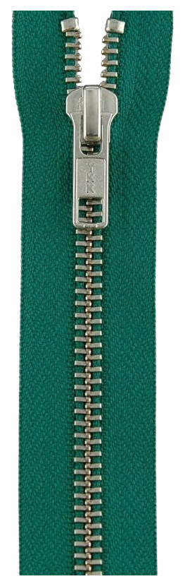 

Застежка-молния YKK 0573985/60, 878 зеленый тип 5 (5,75мм), разъемная, 60см