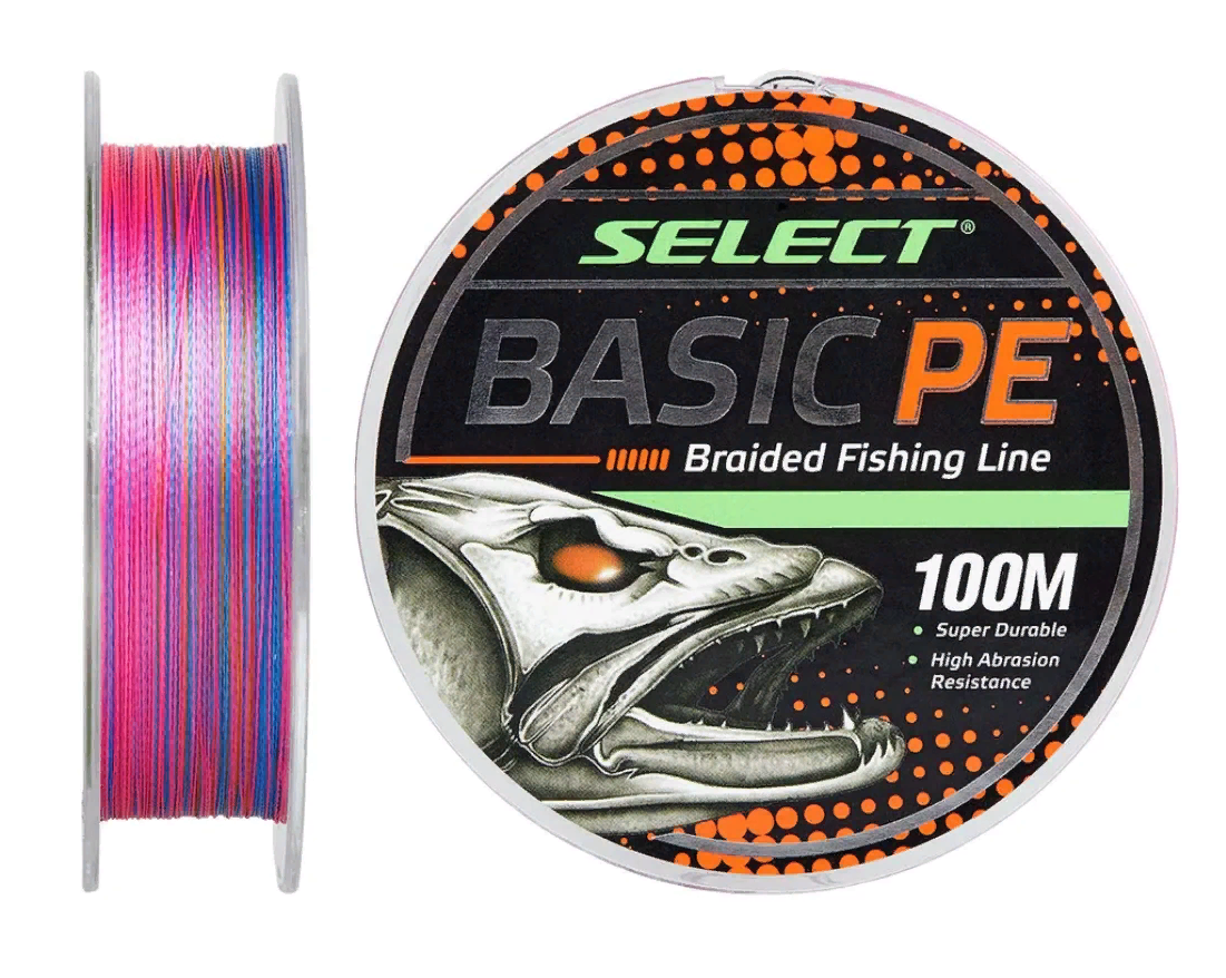 

Шнур Select Basic 100м. 0.18мм. Multicolor, Разноцветный, Basic
