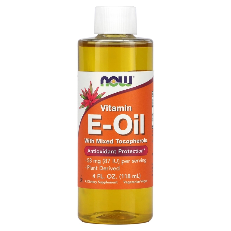 

Витамин Е NOW Oil Mixed Toc 4 oz, 118г