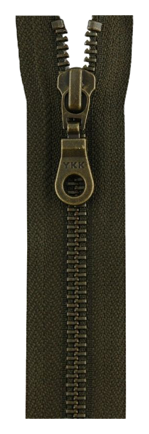 

Застежка-молния YKK 0503311/60, 078 темно-оливковый тип 5 (5,75мм), разъемная, 60см, Зеленый