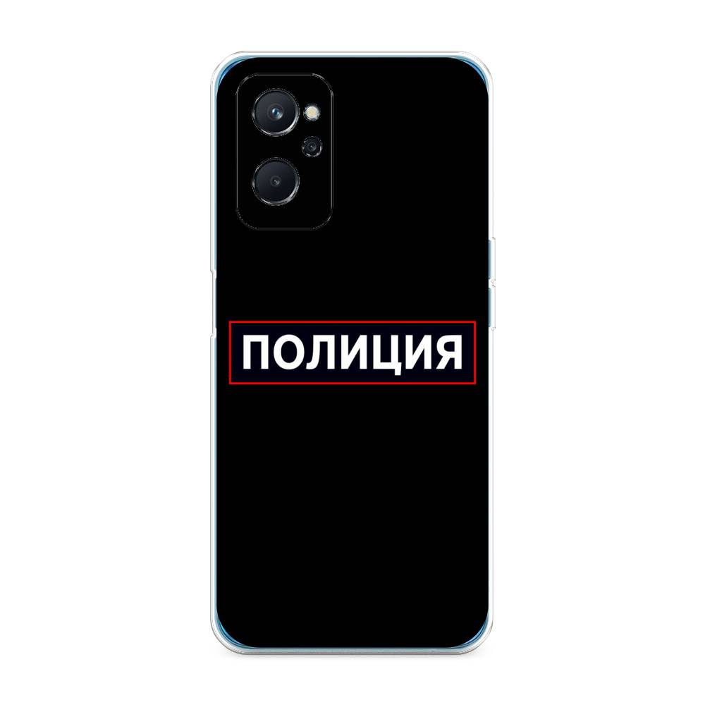 

Чехол Awog на Realme 9i "Police logo", Разноцветный, 258050-5