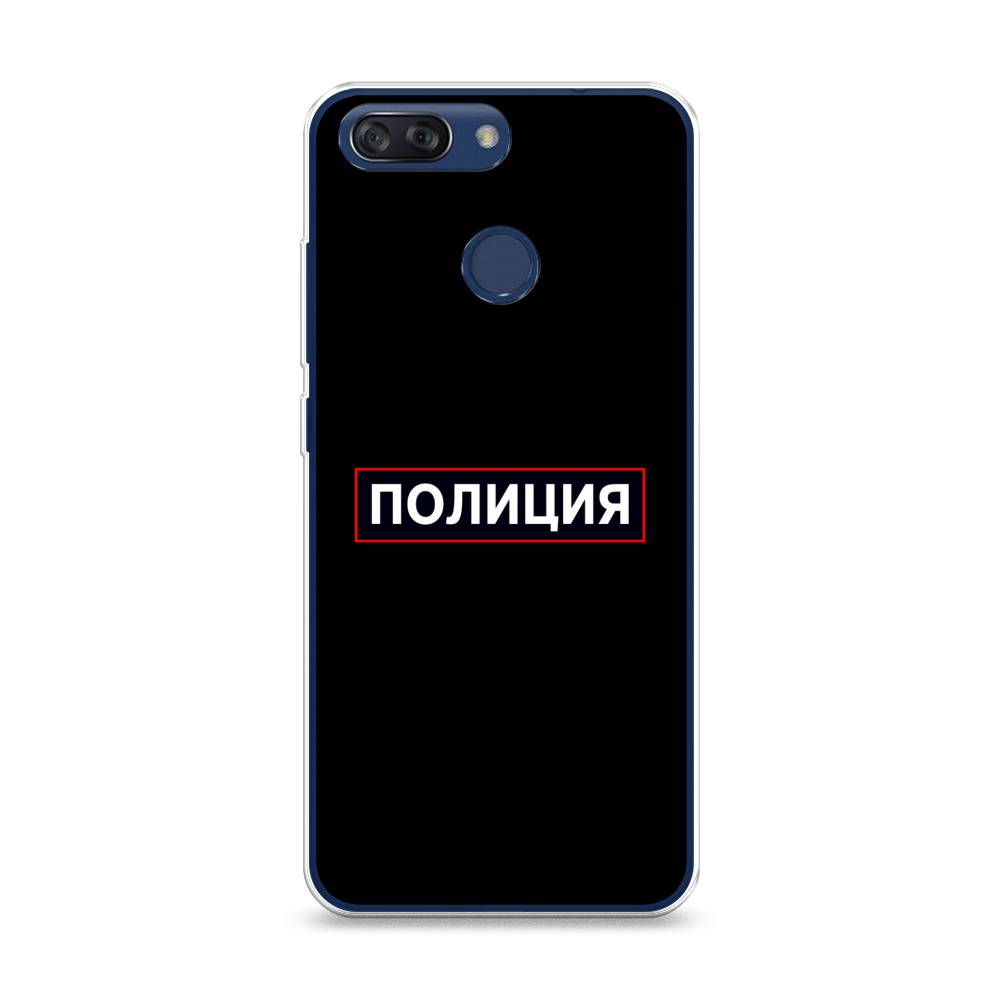 

Чехол Awog на ZTE Blade V9 Vita / ЗТЕ Блэйд V9 Vita "Police logo", Разноцветный, 132550-5