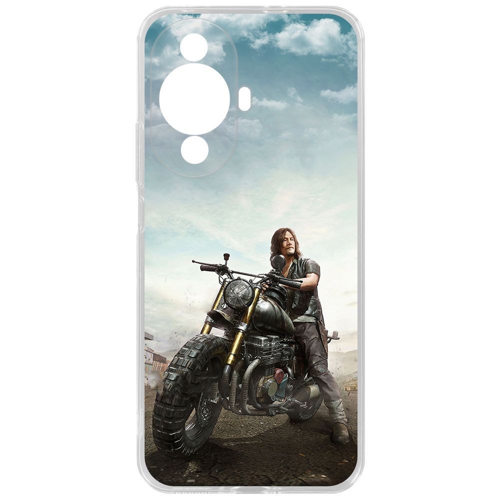 

Чехол-накладка Krutoff Clear Case Ходячие мертвецы. Дэрил для Huawei Nova 11, Прозрачный