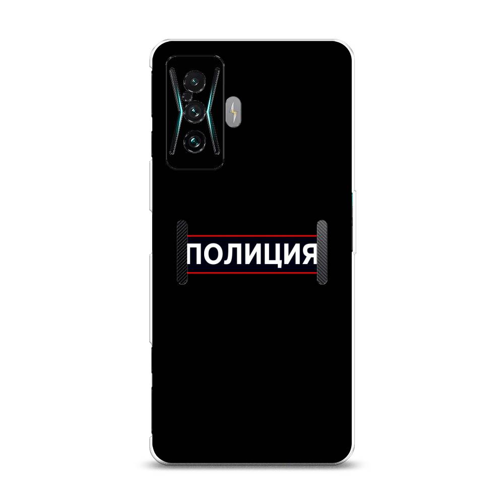 

Чехол Awog на Xiaomi Redmi K50 GE "Police logo", Разноцветный, 314350-5
