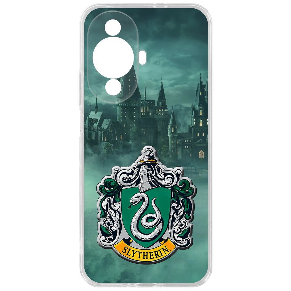 

Чехол-накладка Krutoff Clear Case Гарри Поттер. Слизерин для Huawei Nova 11, Прозрачный