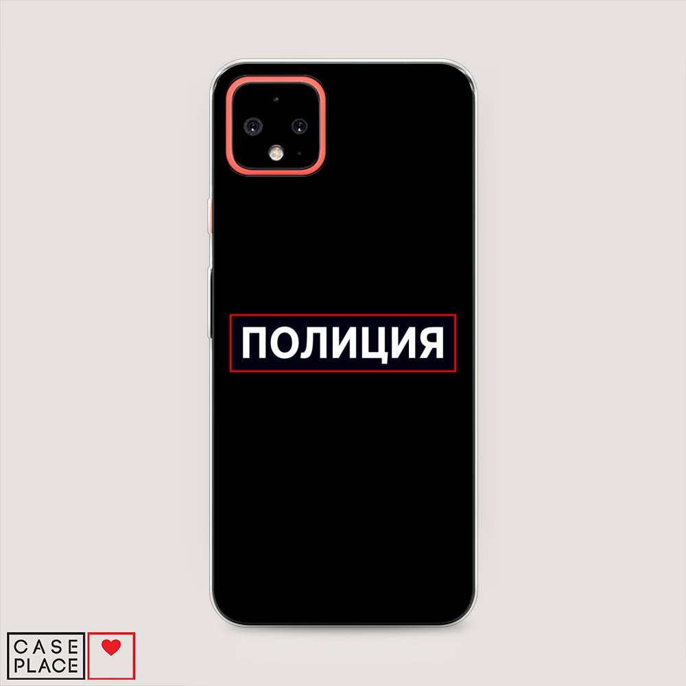 

Чехол Awog на Google Pixel 4 XL "Police logo", Разноцветный, 270550-5
