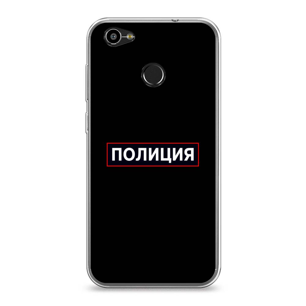 

Чехол Awog на ZTE Blade A6 / ЗТЕ Блэйд A6 "Police logo", 132350-5