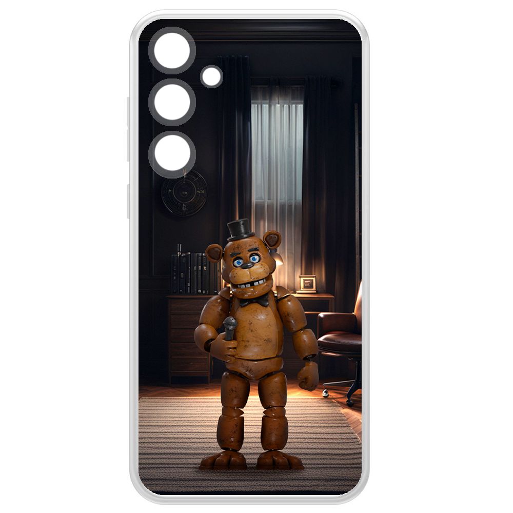 

Чехол-накладка Krutoff Clear Case ФНАФ - Медведь Фредди для Samsung Galaxy A55 5G (A556), Прозрачный
