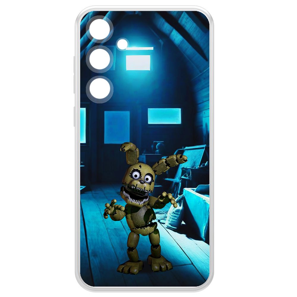 

Чехол-накладка Krutoff Clear Case ФНАФ - Плюштрап для Samsung Galaxy A35 5G (A356), Прозрачный