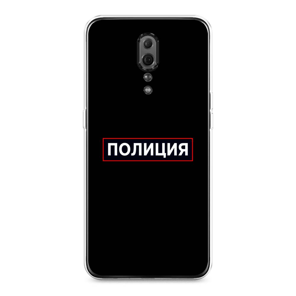 

Чехол Awog на Oppo Reno Z "Police logo", Разноцветный, 250950-5