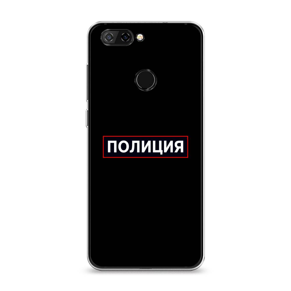 

Чехол Awog на ZTE Blade V9 / ЗТЕ Блэйд V9 "Police logo", Разноцветный, 132450-5