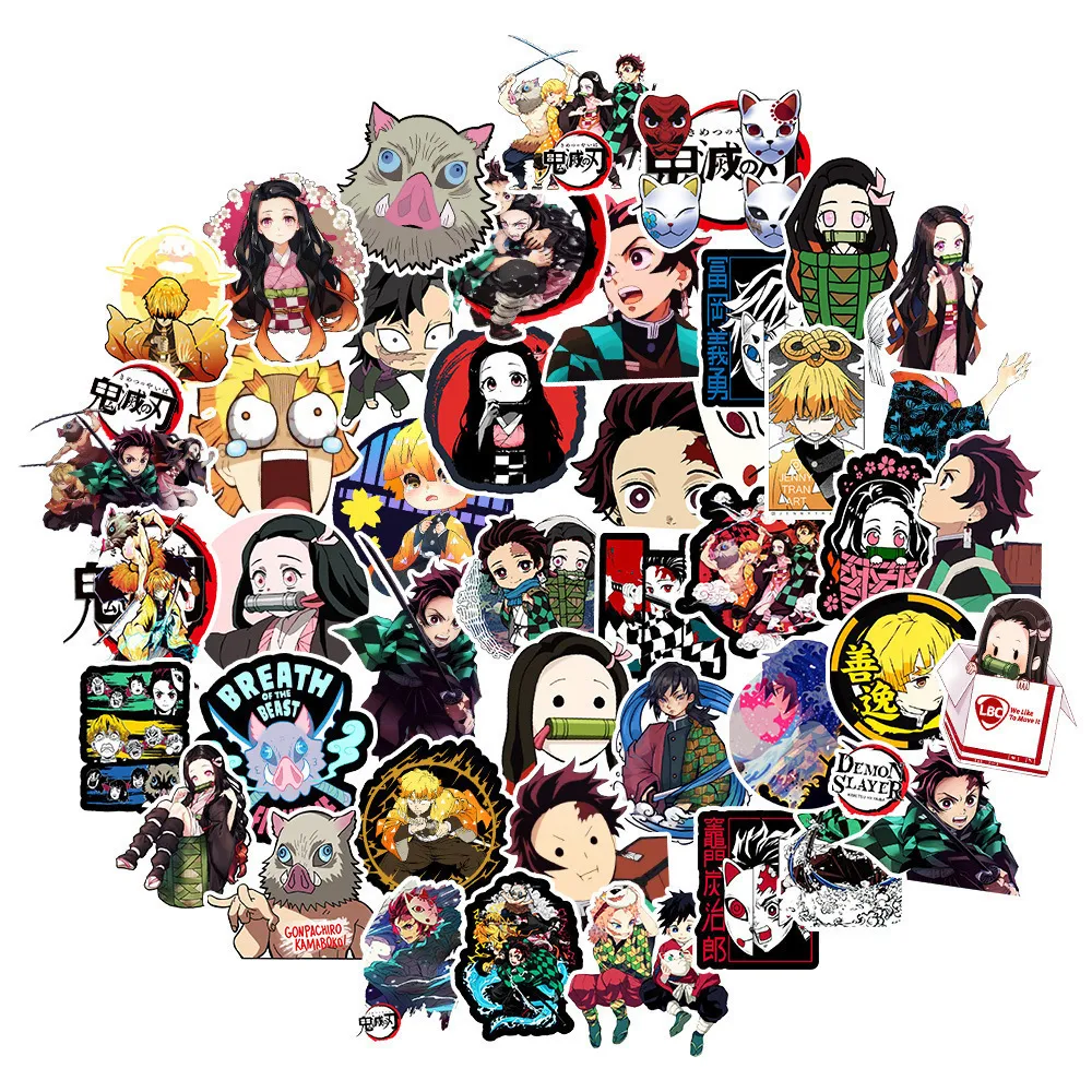 

Набор наклeeк Sticker Bombing "Клинок, рассекающий демонов" 2.0 100 штук, клинок