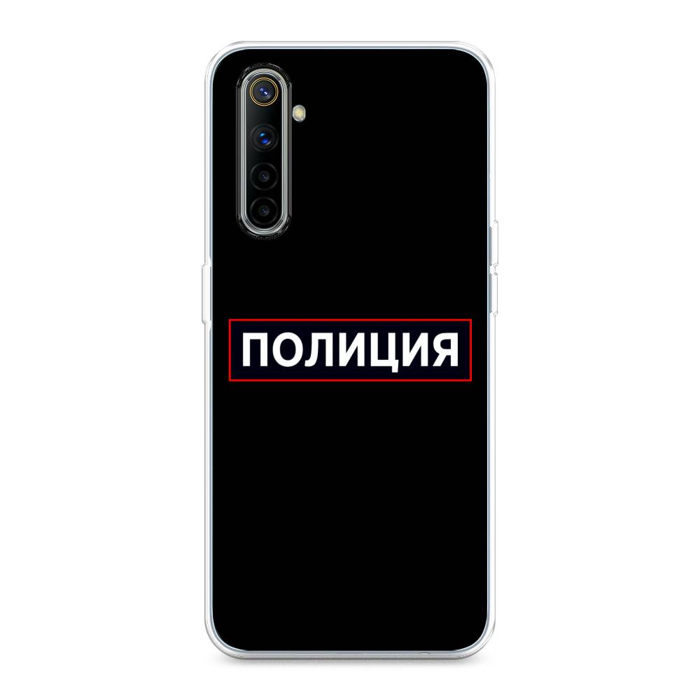 

Чехол Awog на Realme 6 "Police logo", Разноцветный, 252750-5