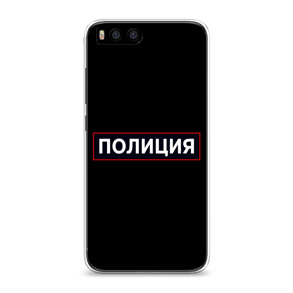 

Чехол Awog на Xiaomi Mi6 "Police logo", Разноцветный, 30650-5