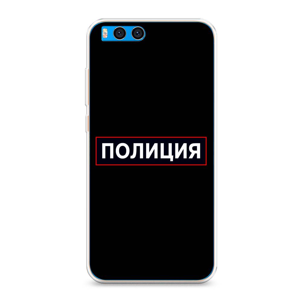 

Чехол Awog на Xiaomi Mi Note 3 "Police logo", Разноцветный, 32450-5