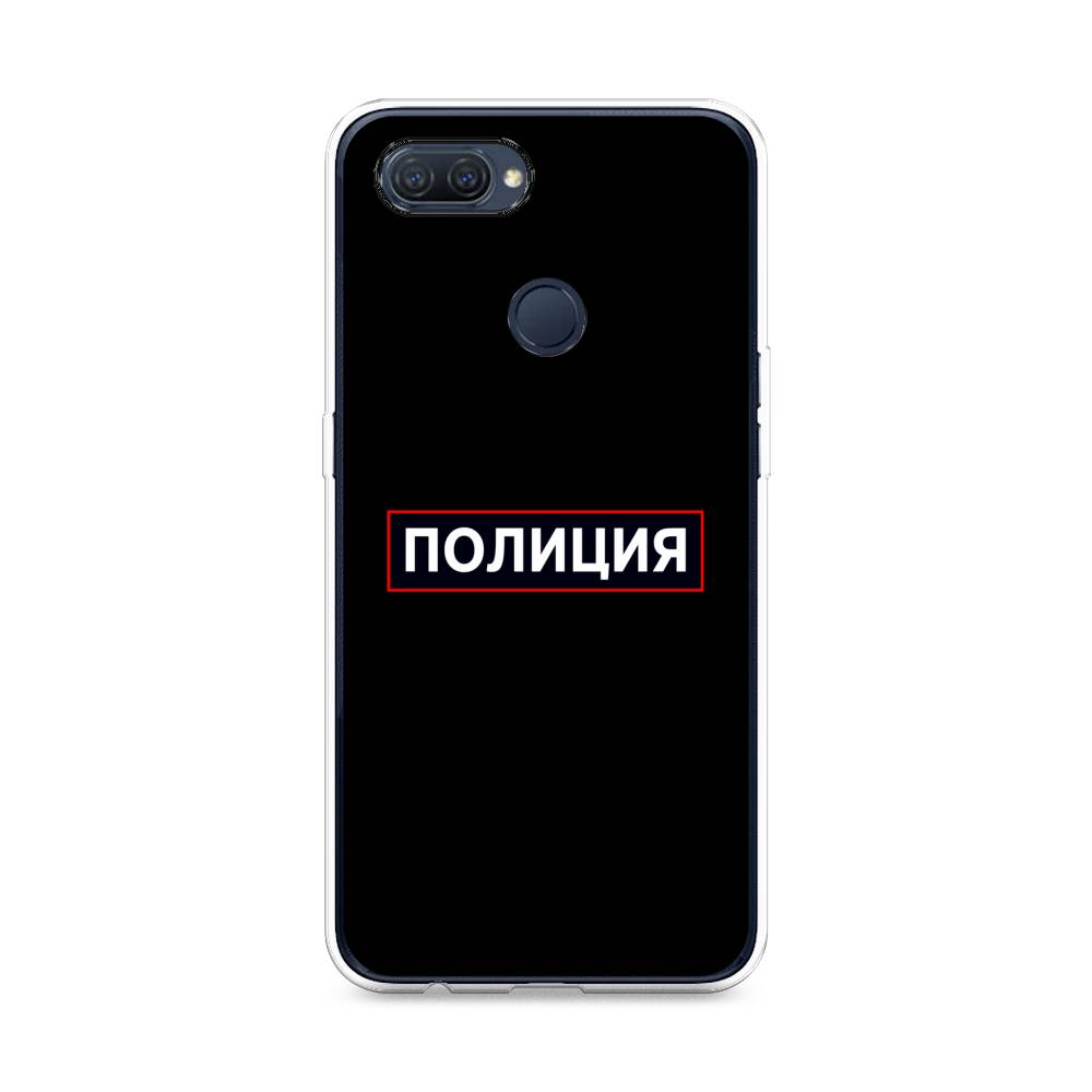

Чехол Awog на Oppo A12 "Police logo", Разноцветный, 253450-5