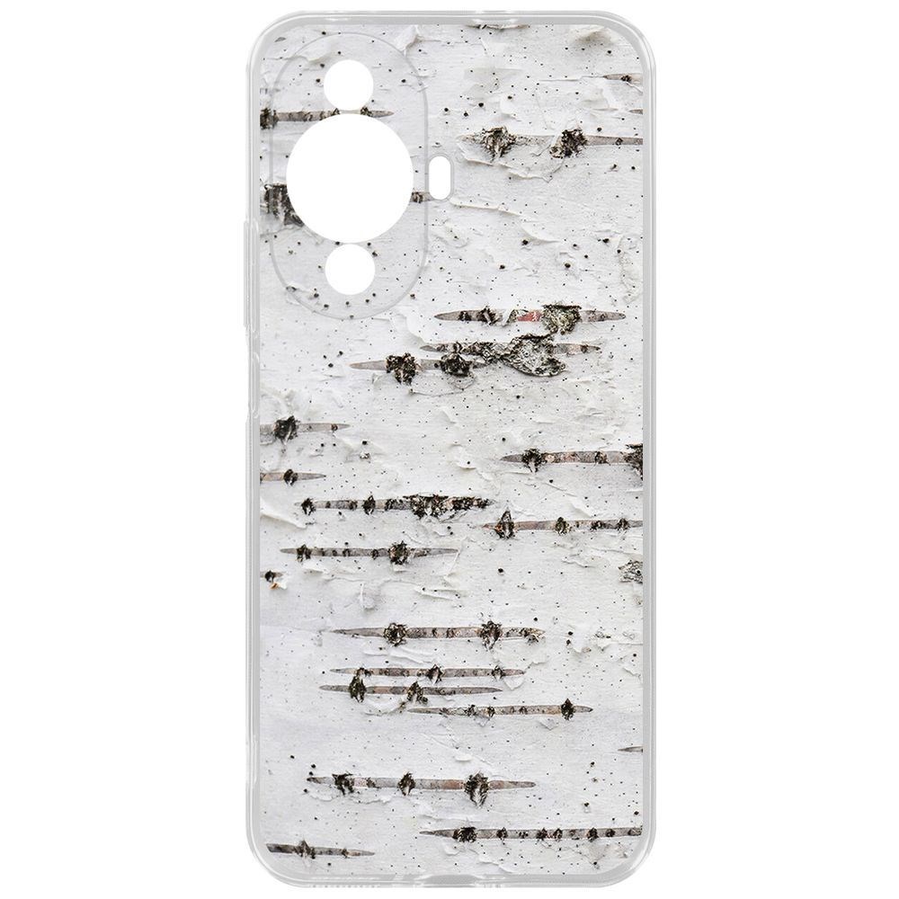 

Чехол-накладка Krutoff Clear Case Березка для Huawei Nova 11, Прозрачный