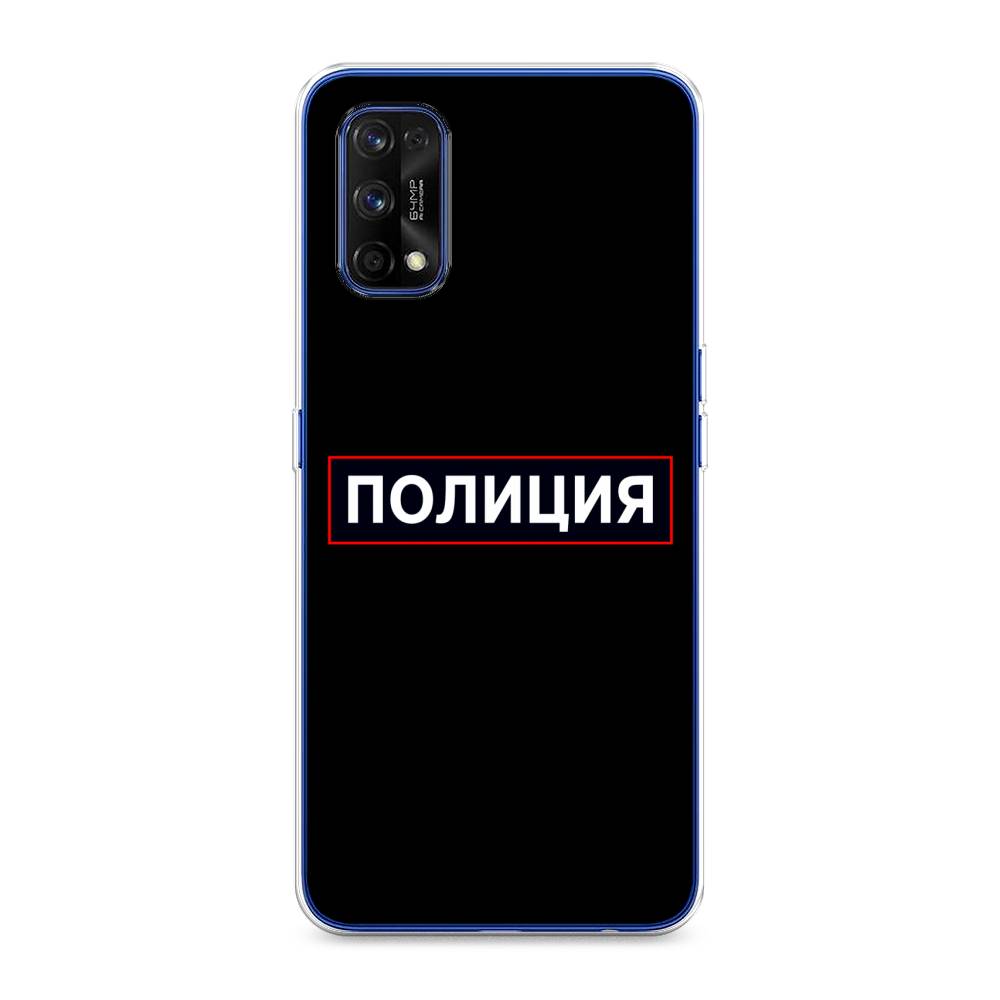 

Чехол Awog на Realme 7 Pro "Police logo", Разноцветный, 254050-5