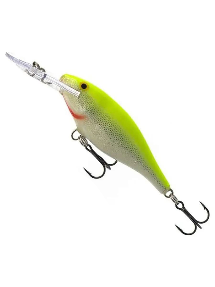 

Воблер Rapala Shad Rap 90мм цвет sfc, Зеленый;белый, Shad Rap