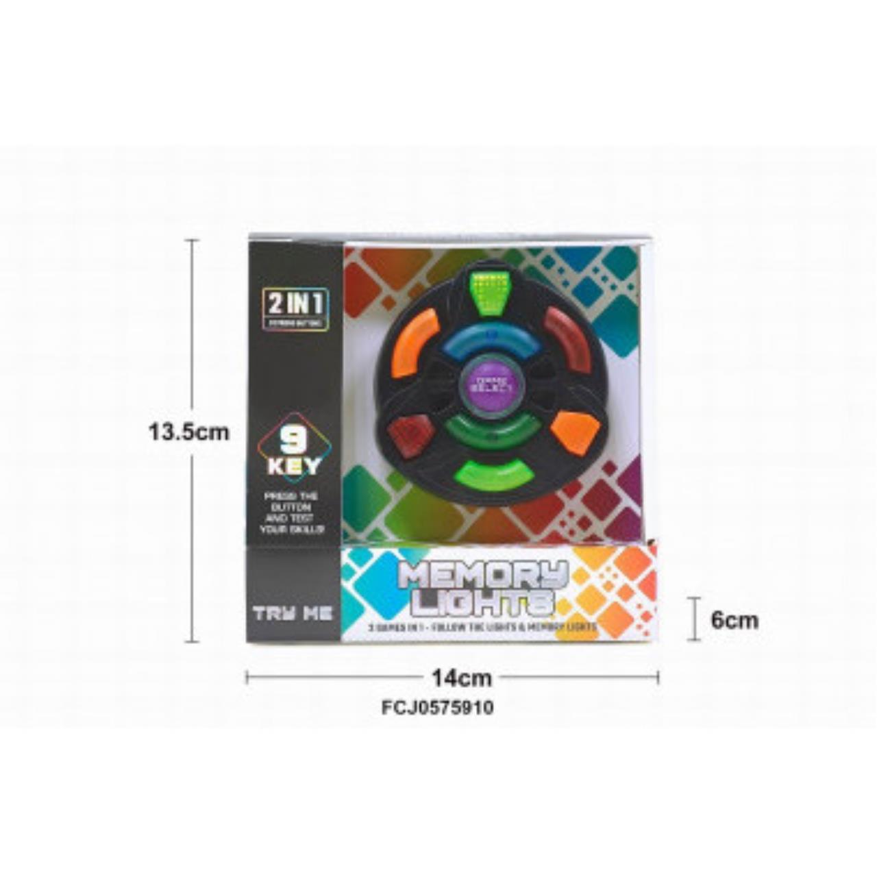 

Игра-головоломка Memory lights для развития памяти 9 кнопок