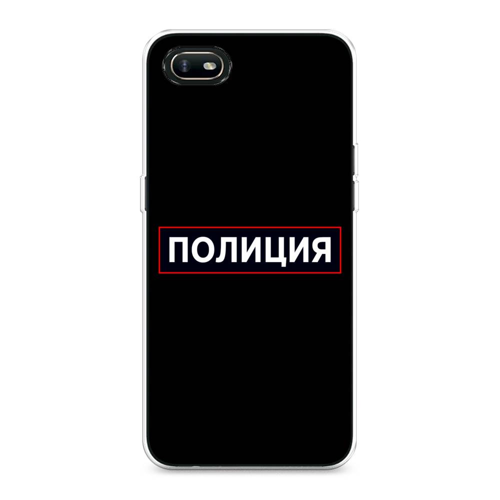 

Чехол Awog на Oppo A1k "Police logo", Разноцветный, 252150-5