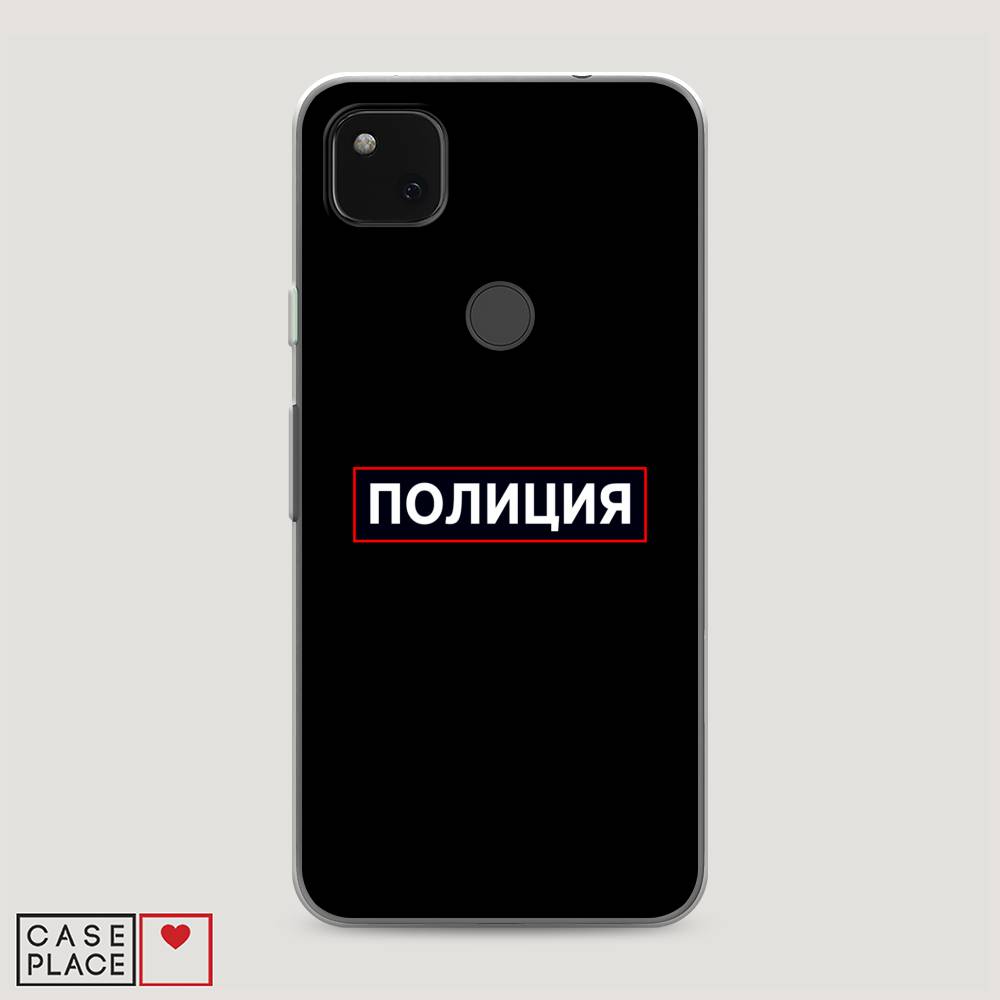 

Чехол Awog на Google Pixel 4A "Police logo", Разноцветный, 270650-5