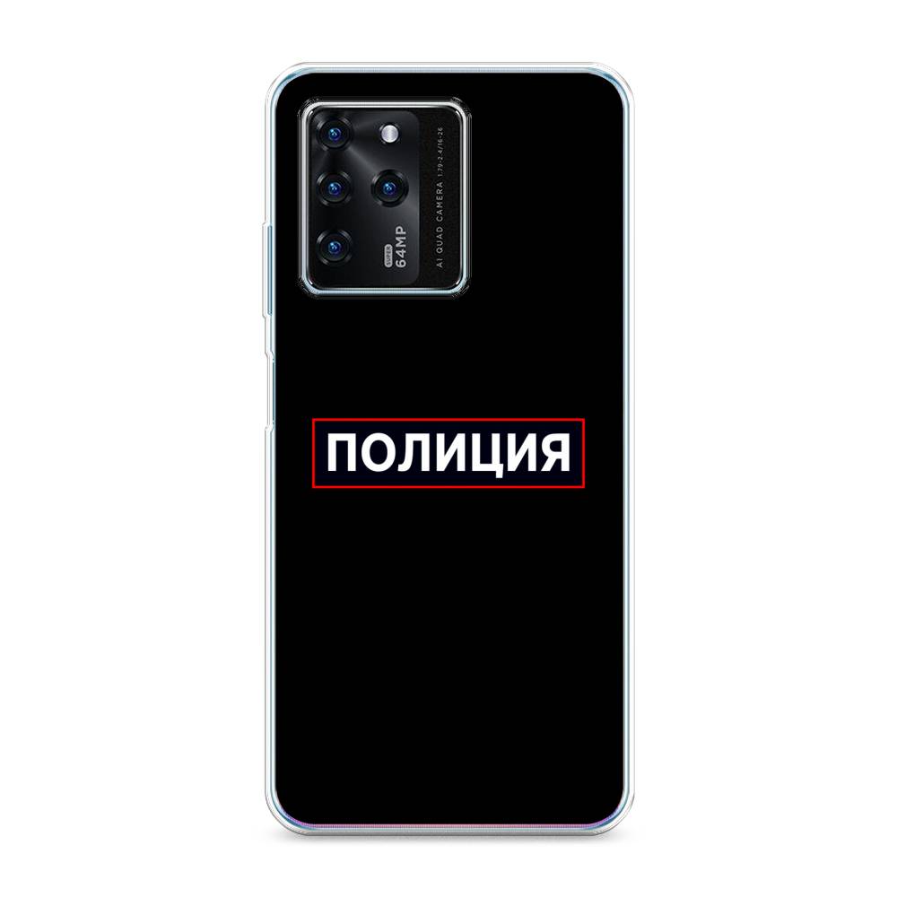 

Чехол Awog на ZTE Blade V30 / ЗТЕ Блэйд V30 "Police logo", Разноцветный, 135350-5