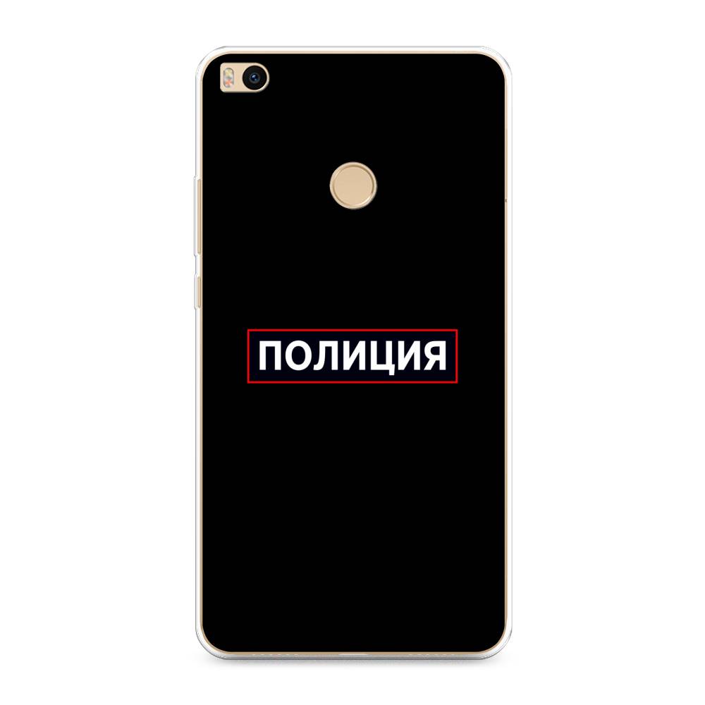 

Чехол Awog на Xiaomi Mi Max 2 "Police logo", Разноцветный, 32150-5