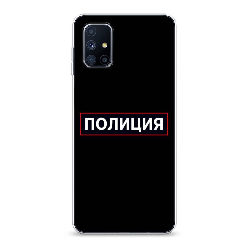 

Чехол Awog на Samsung Galaxy M51 / Самсунг M51 "Police logo", Разноцветный, 2101550-5