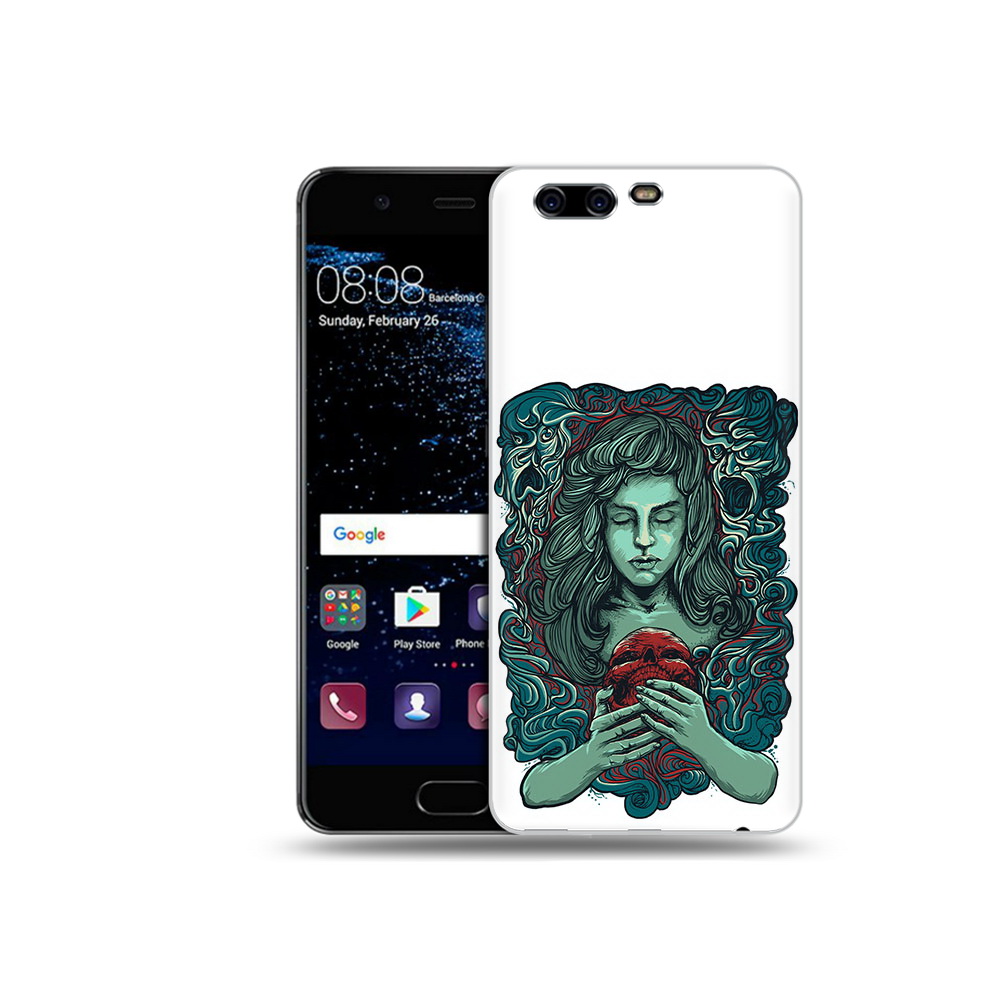 Чехол MyPads Tocco для Huawei P10 Plus спящая девушка (PT60941.40.619)