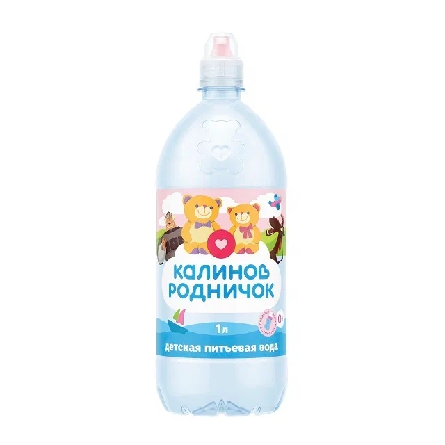 Вода для детей Калинов Родничок с дозатором, 1 л