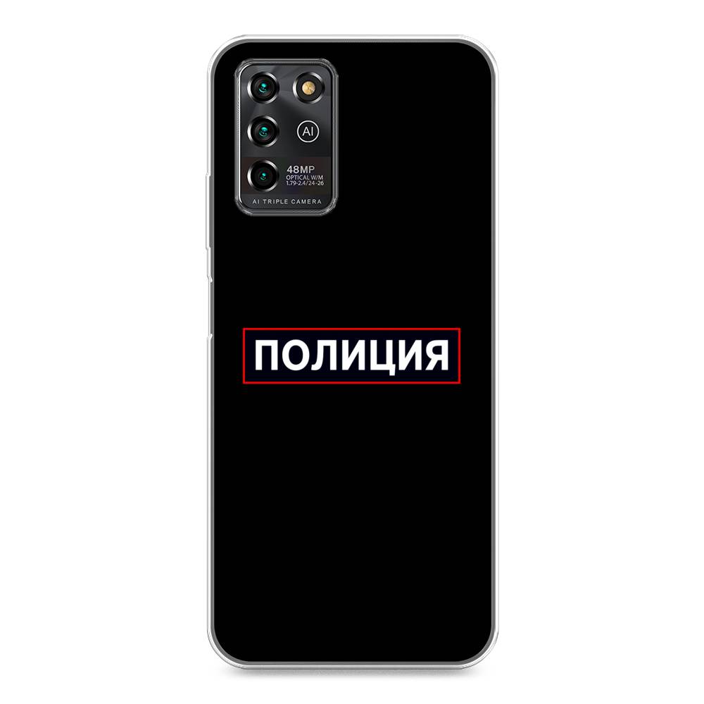 

Чехол Awog на ZTE Blade V30 Vita / ЗТЕ Блэйд V30 Vita "Police logo", Разноцветный, 135050-5