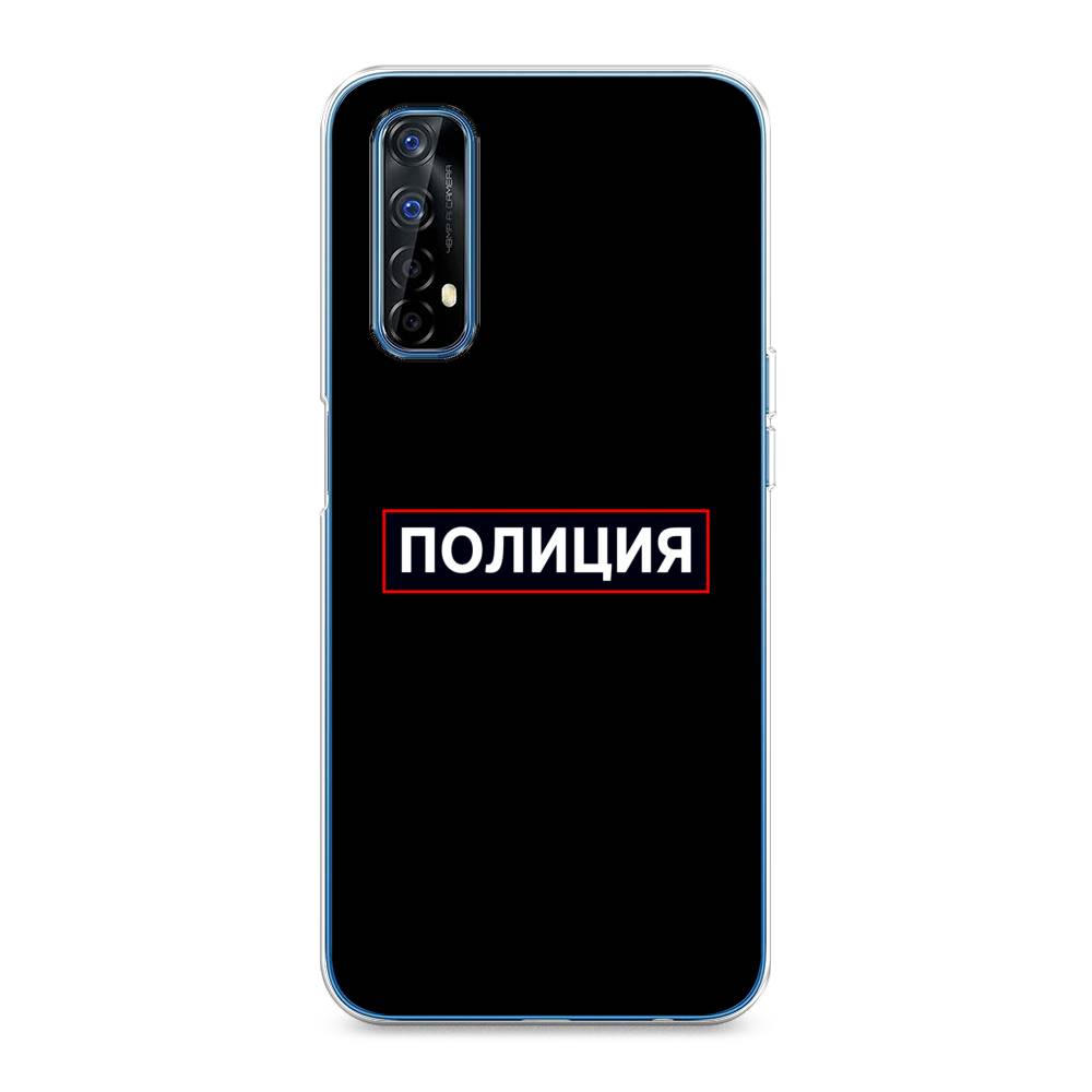 

Чехол Awog на Realme 7 "Police logo", Разноцветный, 254150-5