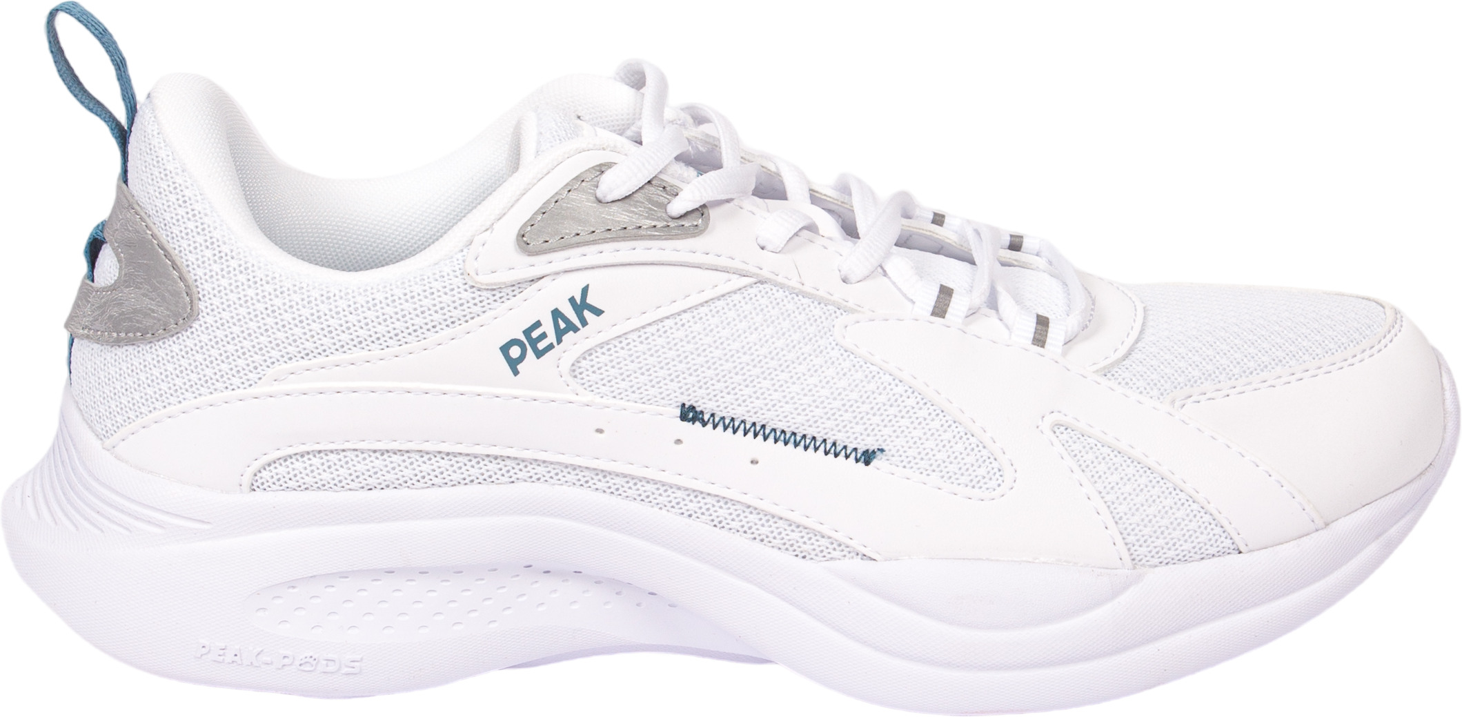 Кроссовки мужские PEAK Walking Shoes E231547J-WGR белые 45 EU