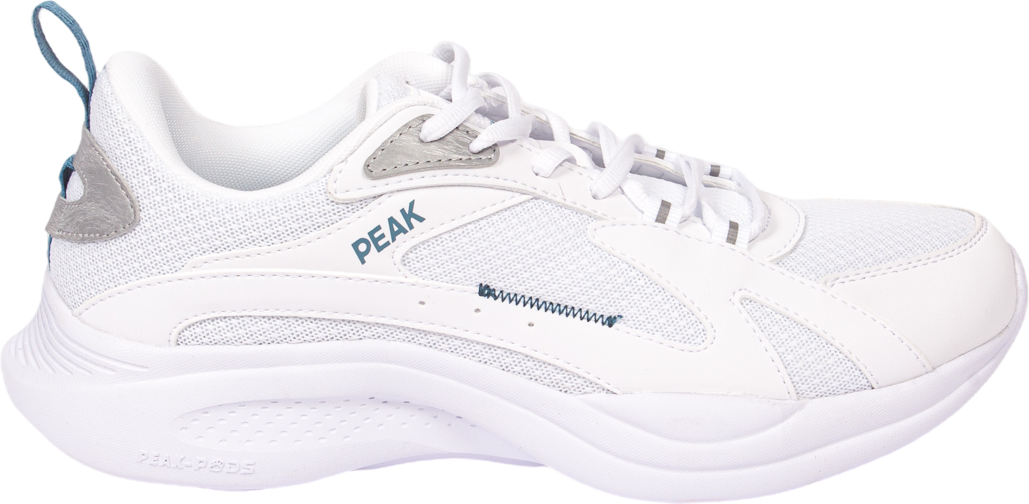 Кроссовки мужские PEAK Walking Shoes E231547J-WGR белые 44 EU