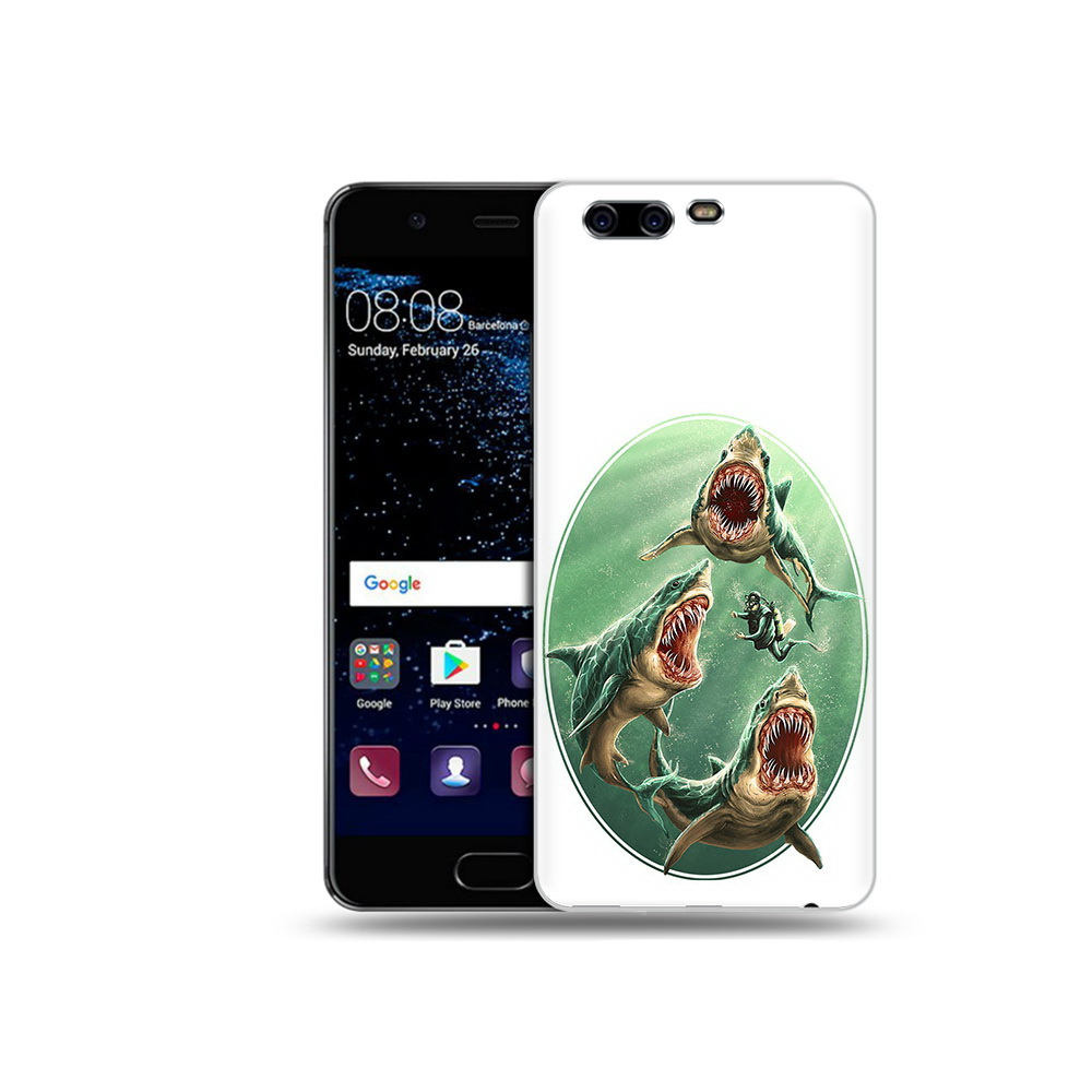 

Чехол MyPads Tocco для Huawei P10 Plus синяя бездна (PT60941.40.600), Прозрачный, Tocco