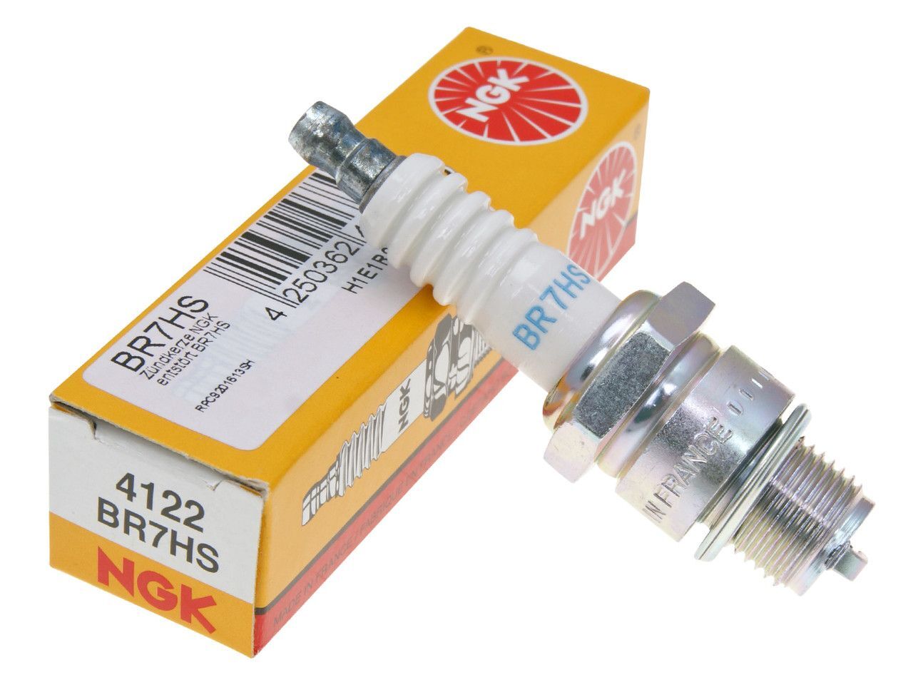 

Свеча зажигания NGK BR7HS, 1шт., BR7HS