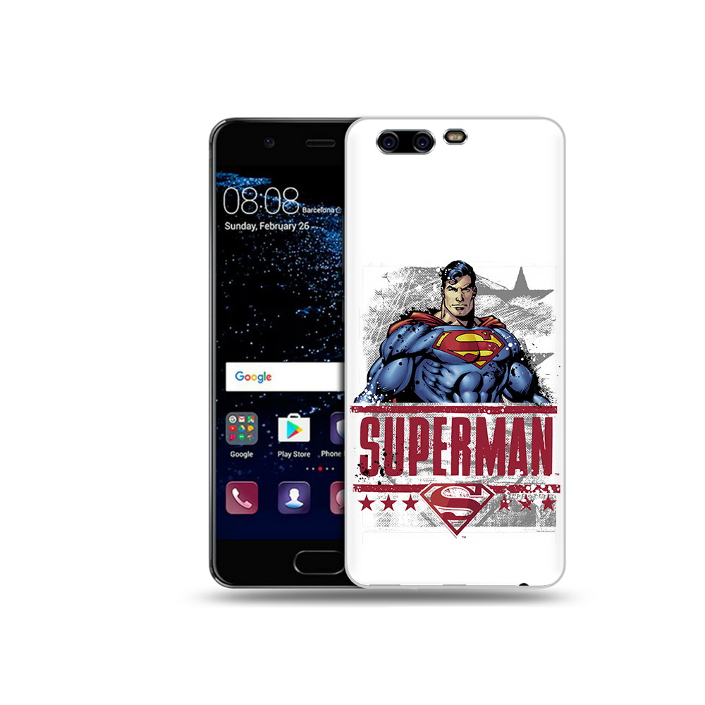 

Чехол MyPads Tocco для Huawei P10 Plus рисунок супермен (PT60941.40.583), Прозрачный, Tocco