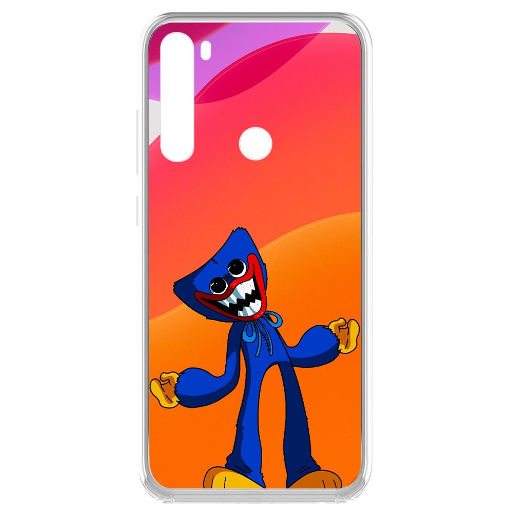 

Чехол-накладка Krutoff Clear Case Хаги Ваги для Xiaomi Redmi Note 8 (2021), Прозрачный
