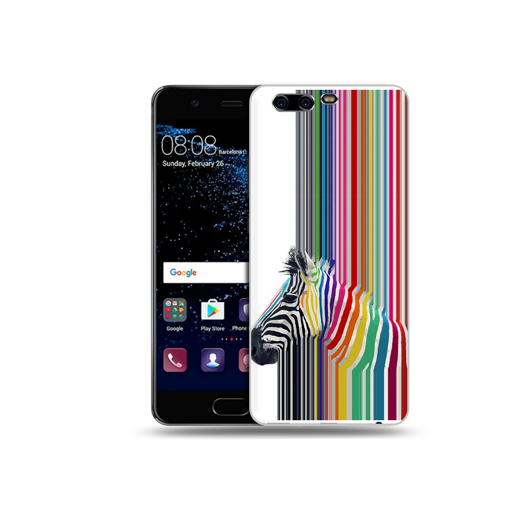 

Чехол MyPads Tocco для Huawei P10 Plus радужная зебра (PT60941.40.565), Прозрачный, Tocco