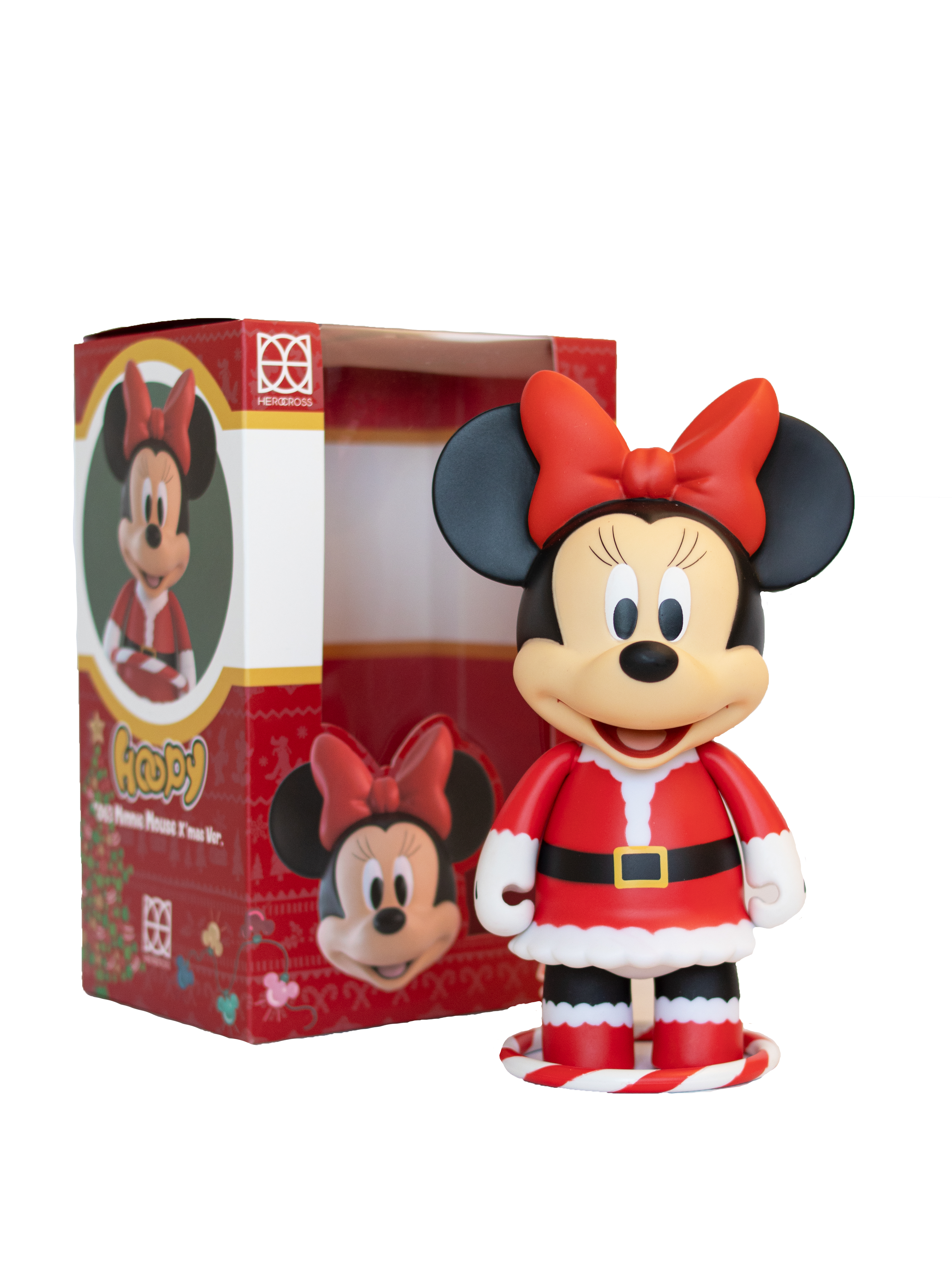 Фигурка Disney Minnie Mouse 15 см 1 шт Минни Маус HEROCROSS Рождество